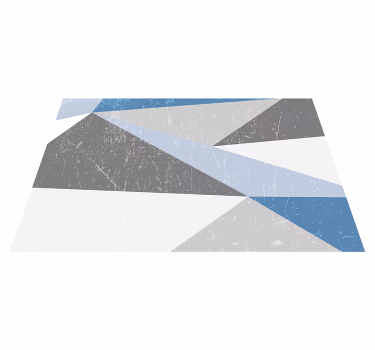 Tischset modern mit geometrischen winkelmustern - TenStickers