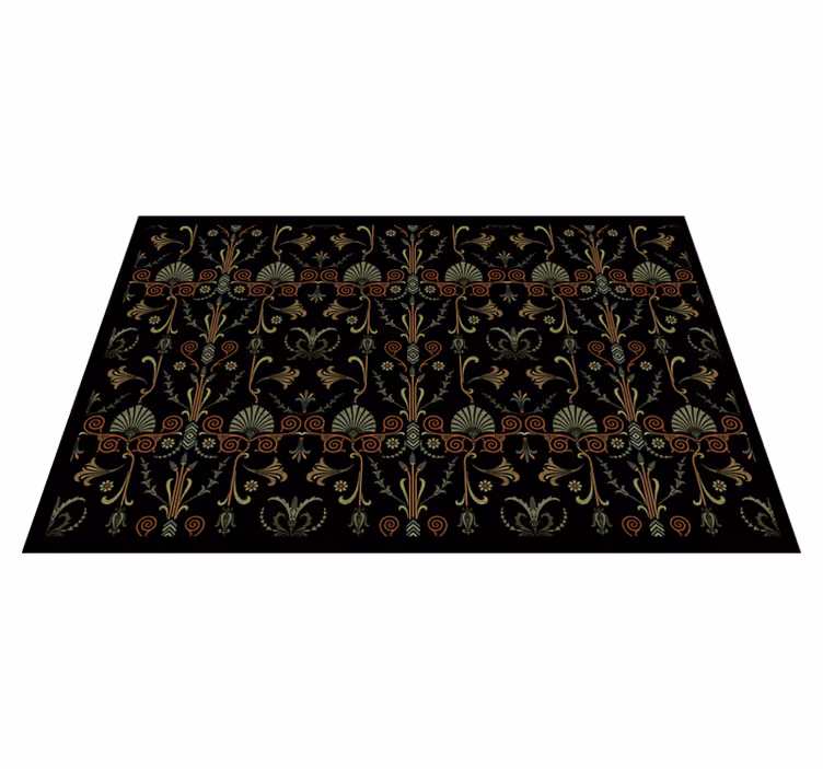 Tischset textur mit floralem strukturfinish - TenStickers