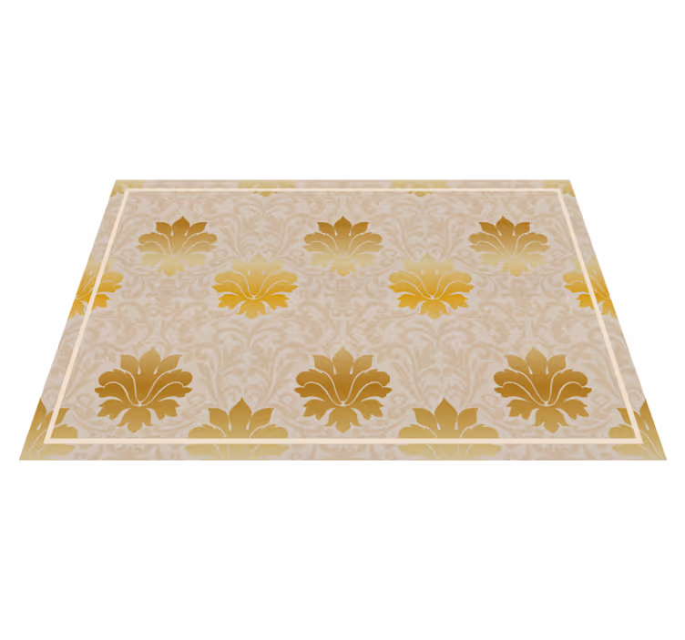 Tischset textur eleganter blumenhintergrund - TenStickers