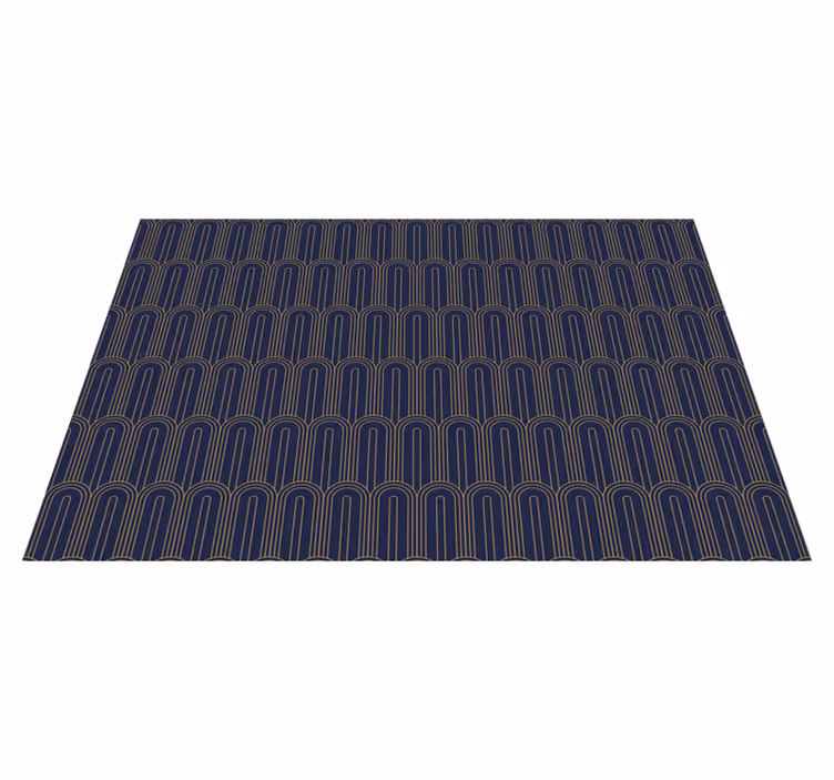Tischset modern mit eleganten geschwungenen linien - TenStickers