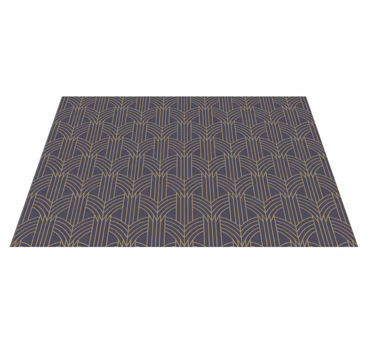 Tischset elegant Geo-muster im "art deco"-stil - TenStickers