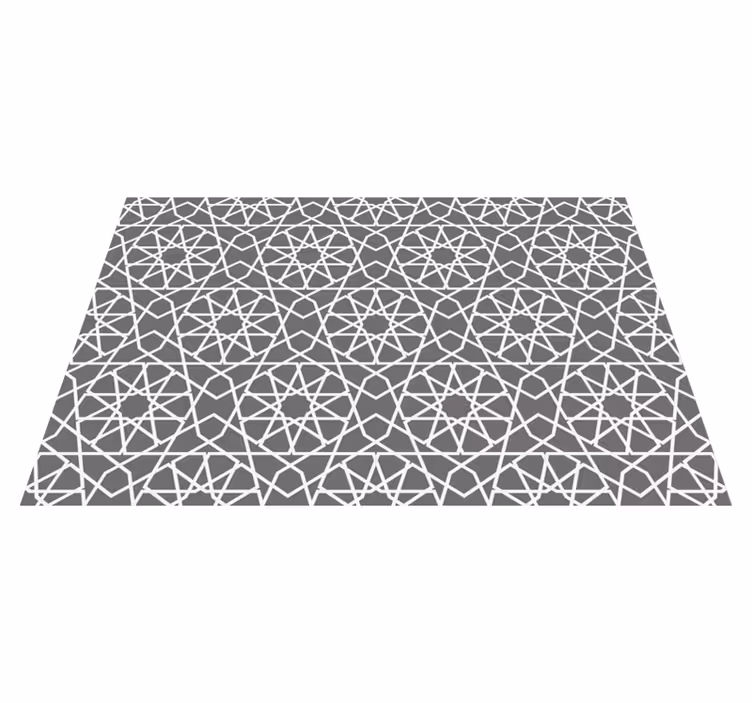 Tischset textur geometrisches muster rechteck - TenStickers