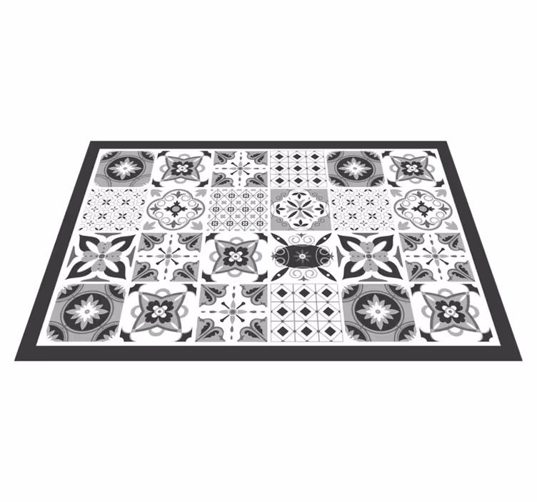 Tischset textur mit elegantem musterfliesen - TenStickers
