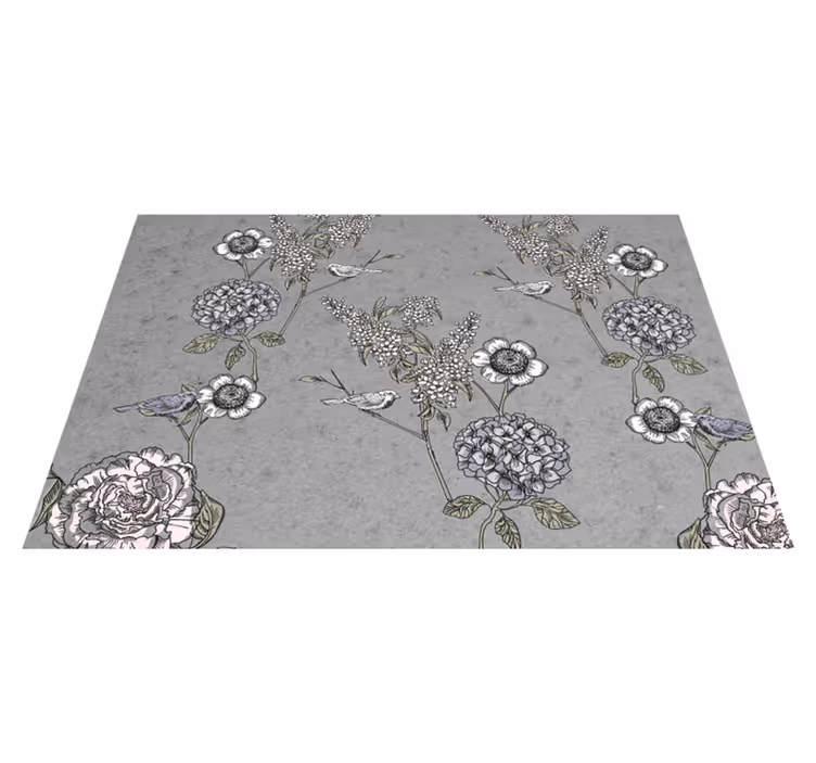 Tischsets originell mit botanischem akzent - TenStickers