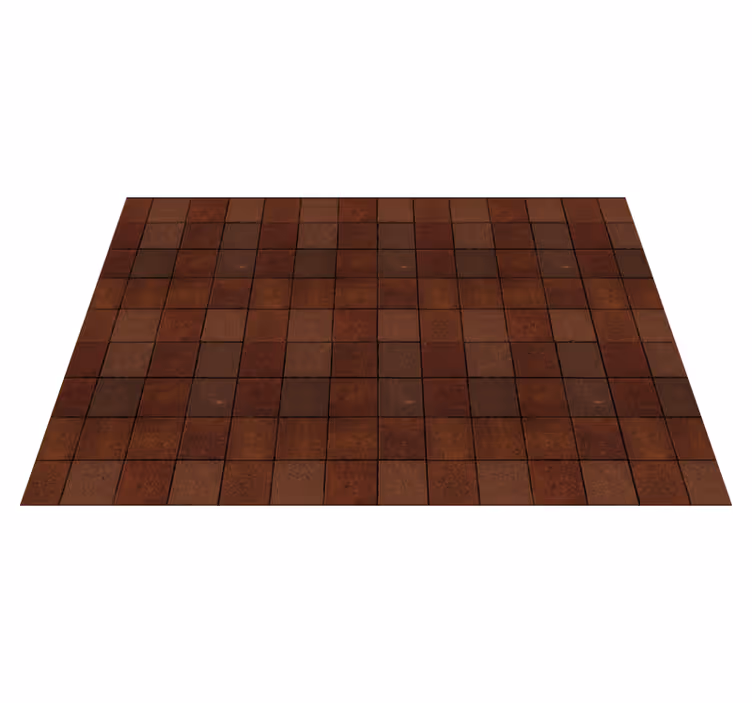 Tischset textur quadrat braun muster - TenStickers