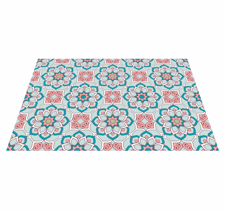 Tischsets originell im floralen illustrationsstil - TenStickers