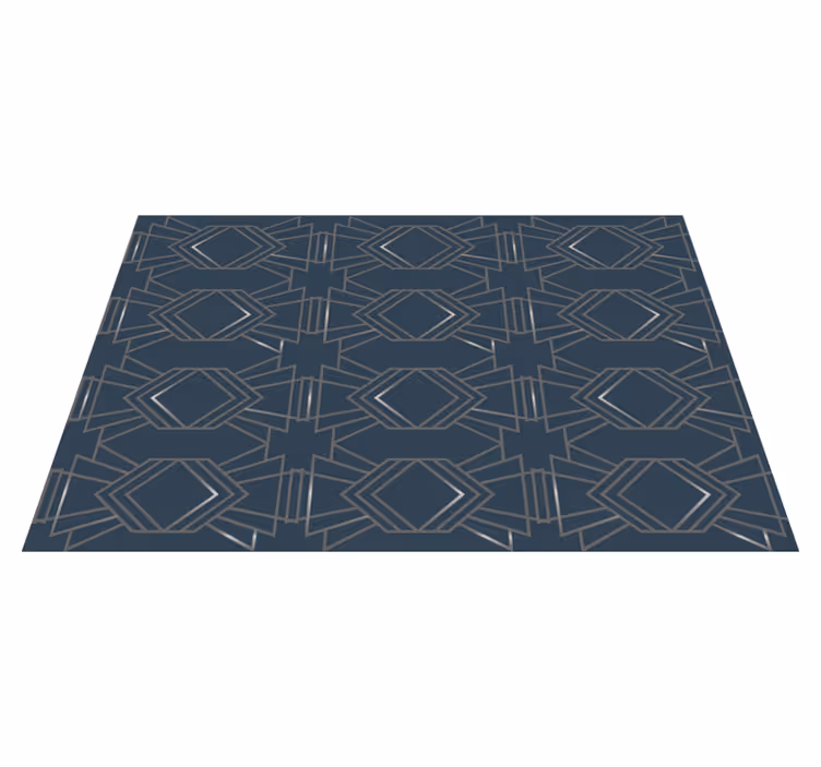 Tischset modern mit elegantem geometrischen design - TenStickers