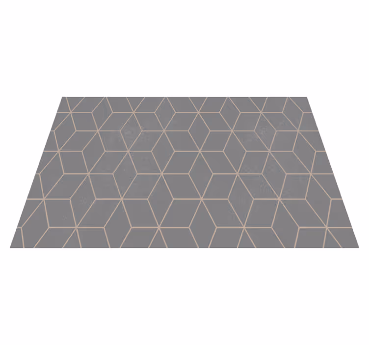 Tischset textur mit hexagonalem muster - TenStickers