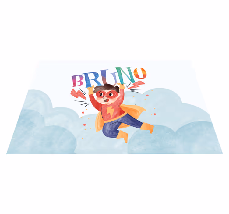Tischset Kinder Aquarell super Kind - TenStickers
