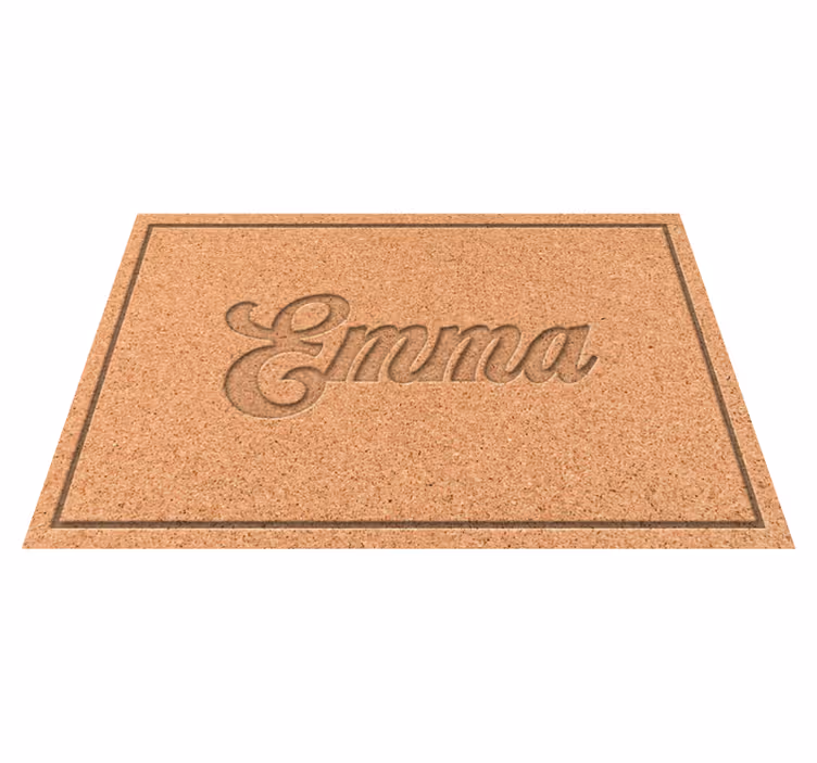 Platzset Textur Personalisierte tischdecke aus kork - TenStickers