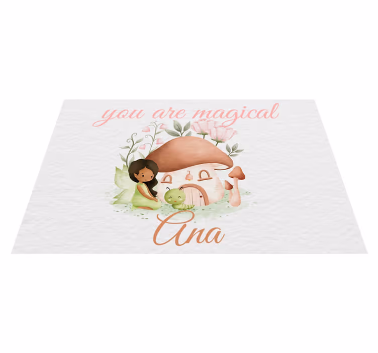 Tischset mit Namen du bist magisch - TenStickers