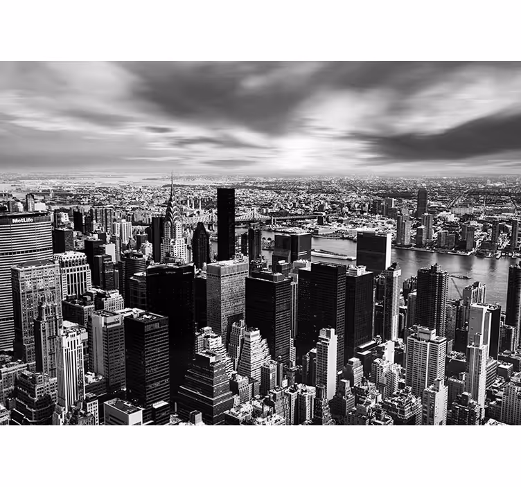 Vintage New York City Wandtapete - TenStickers