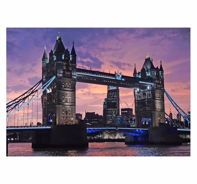 Tower Bridge Stadt Wand Fototapete - TenStickers