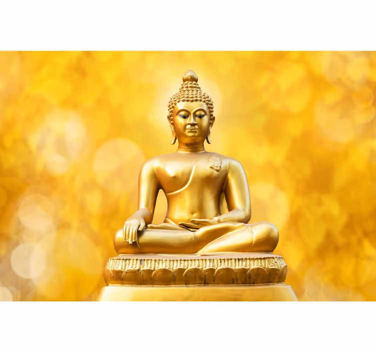 Fototapete buddha triptychon buda - TenStickers