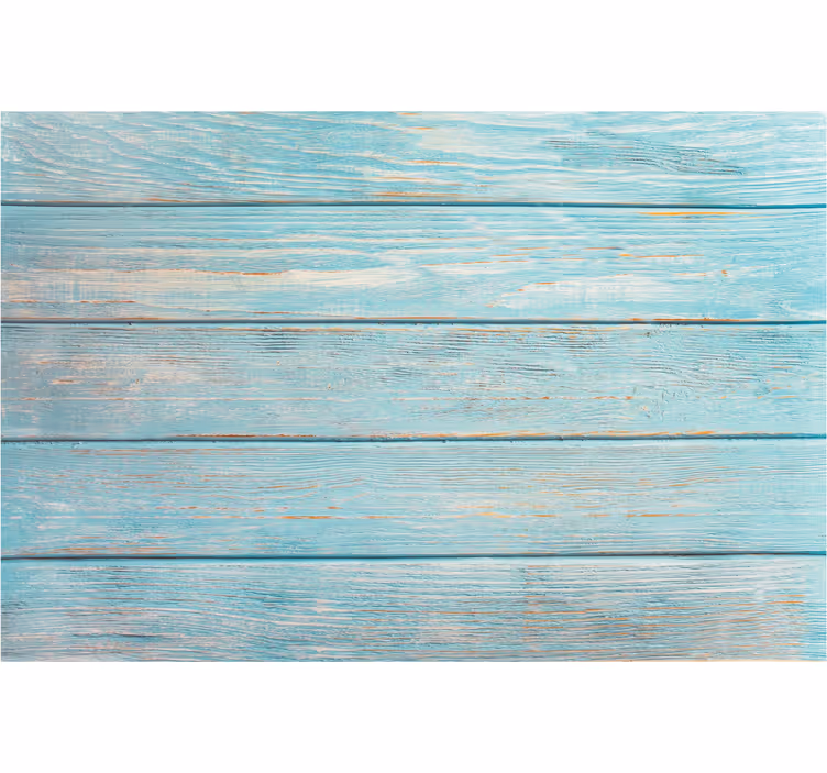 Fototapete badezimmer blaues holz muster - TenStickers