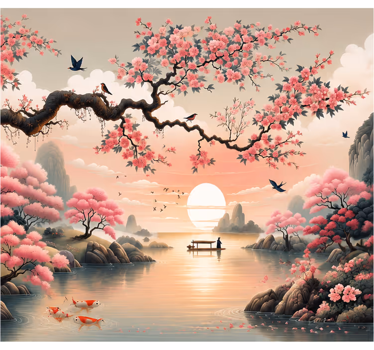 Fototapete andere städte japanisch - TenStickers