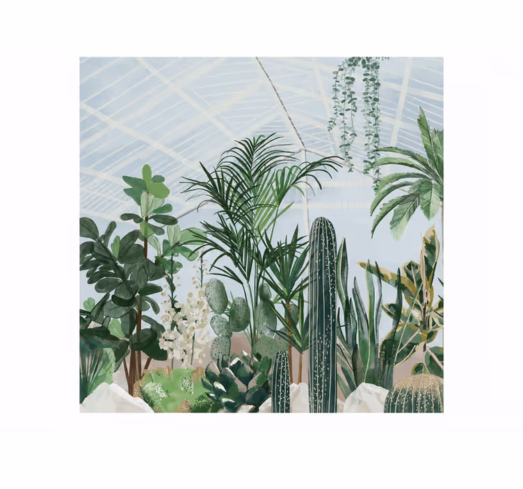 Fototapete natur botanischer großer garten - TenStickers