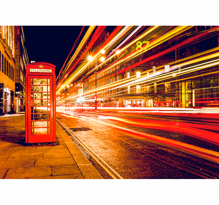 Straßen von London Fototapete - TenStickers