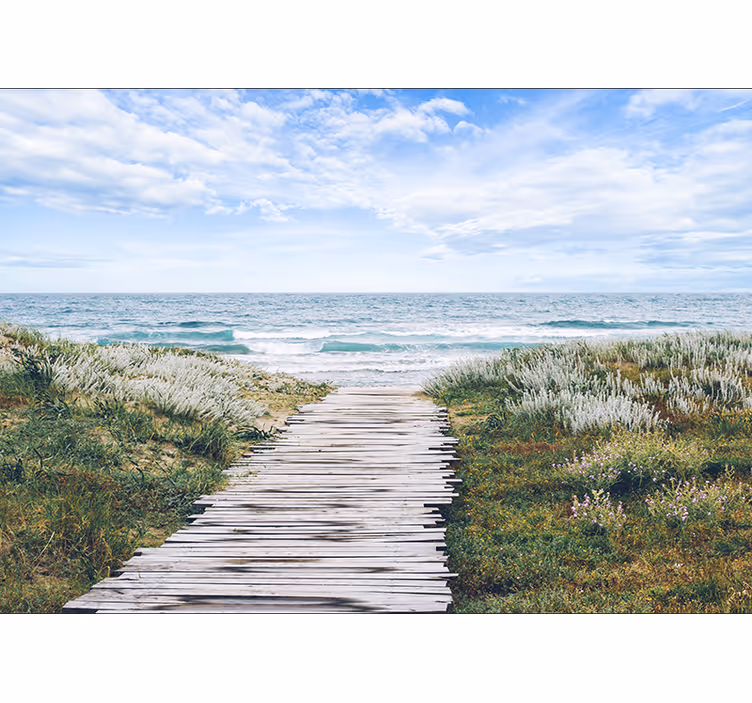 Urlaub am meer Fototapete - TenStickers