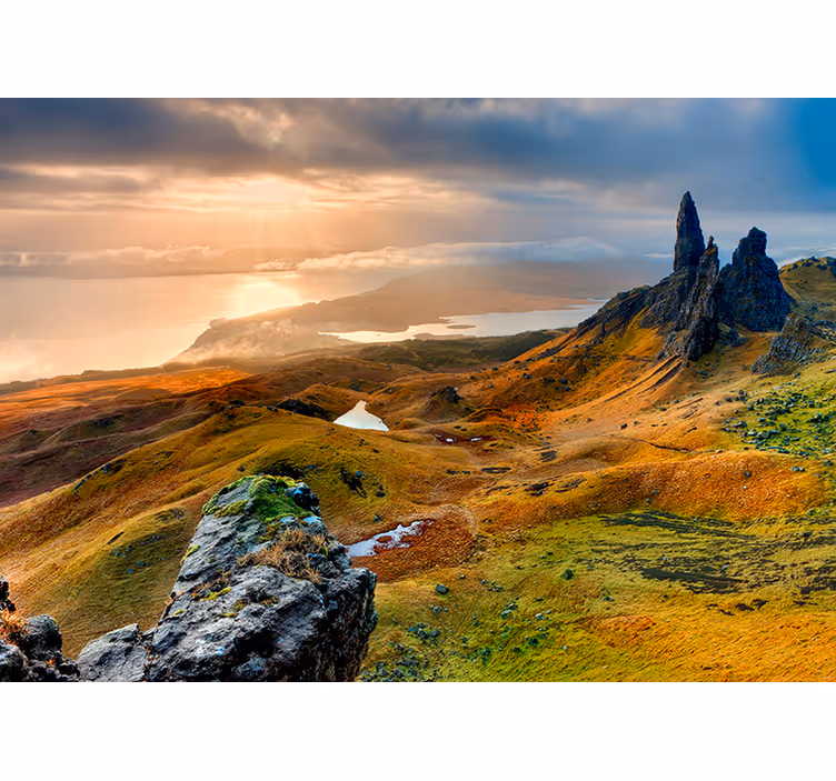 Isle of Skye Natur Fototapete - TenStickers