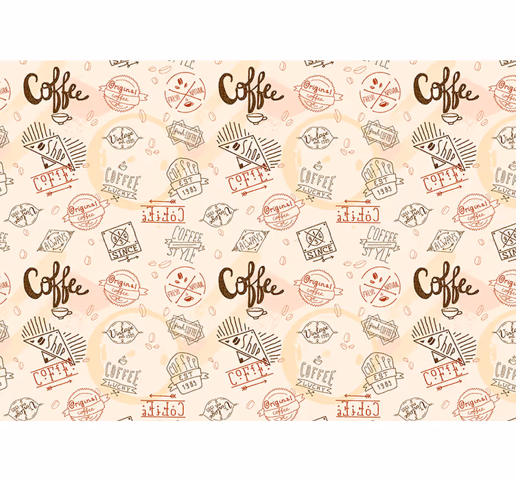 Kaffee Fototapete für Küchen - TenStickers