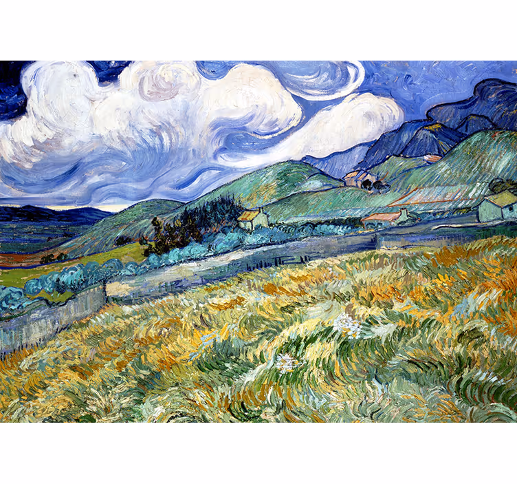 Tapete Büro Van Gogh Gemälde - TenStickers
