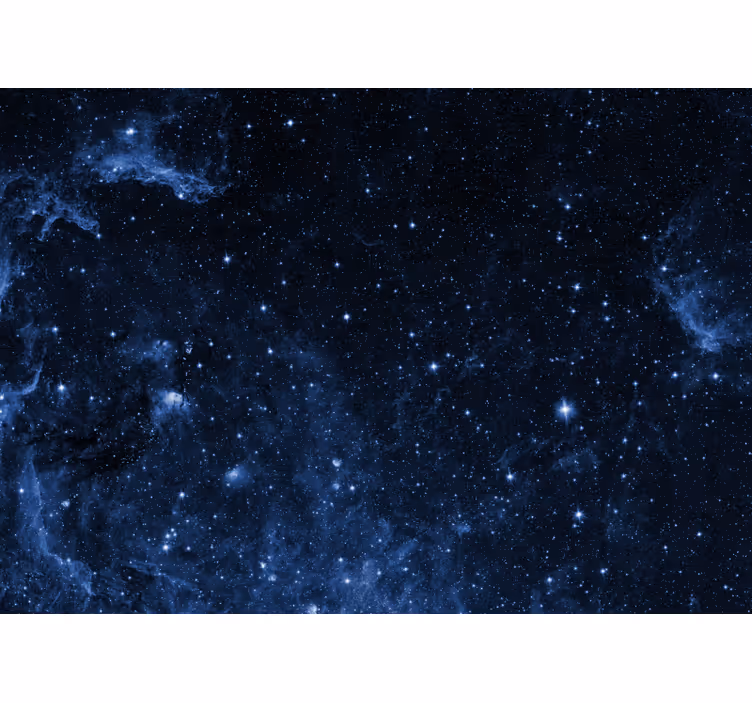 Fototapete Hochzeit Galaxie schlafzimmer mit sternbildern - TenStickers