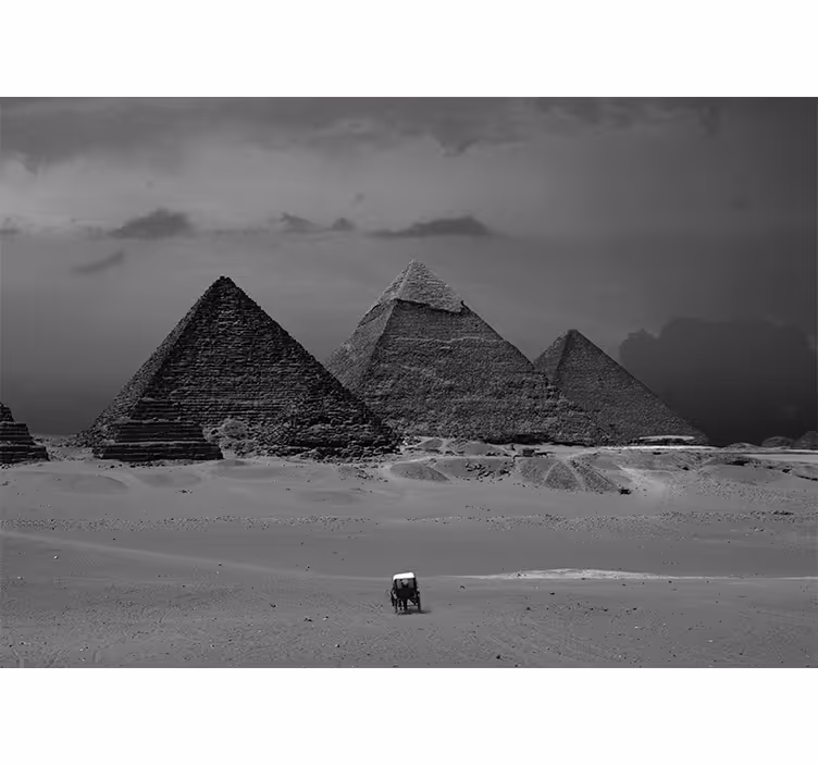 Fototapete städte pyramiden von gizeh - TenStickers