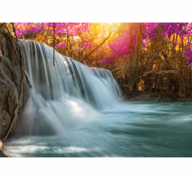 Fototapete wasserfall grand cascade wasserfall - TenStickers
