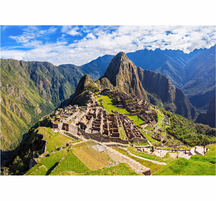 Fototapete Städte machu picchu landschaft - TenStickers