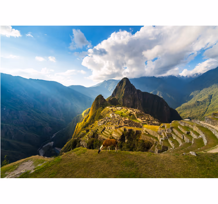 Fototapete Natur Machupichu berg - TenStickers