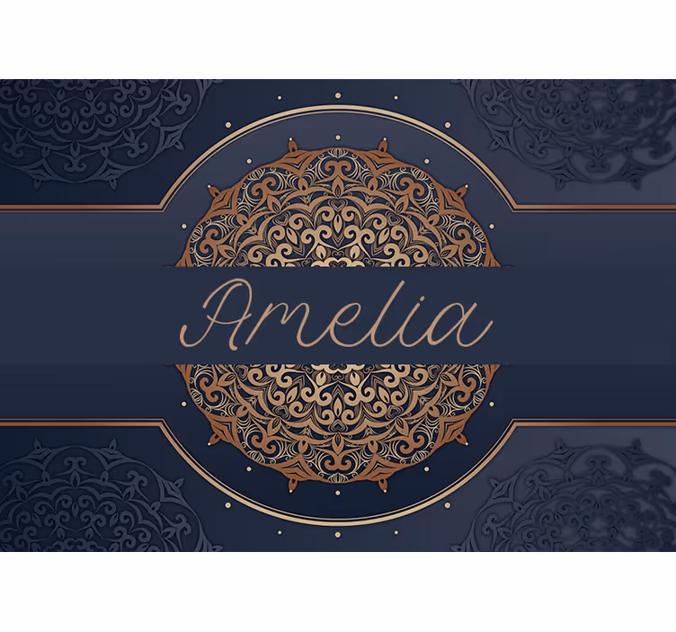 Fototapete mandala mit kunstvollem musterdesign - TenStickers