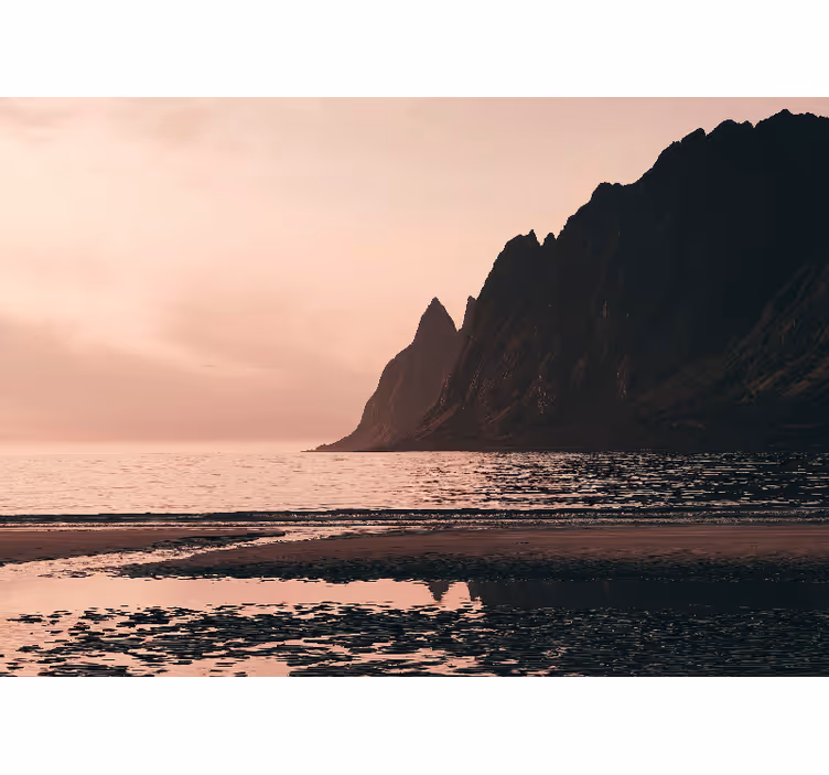 Fototapete Landschaft blick auf den küstenhorizont - TenStickers