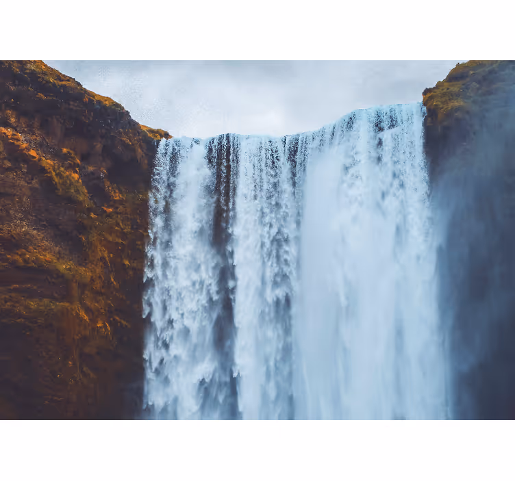 Fototapete wasserfall majestätischer fluss - TenStickers