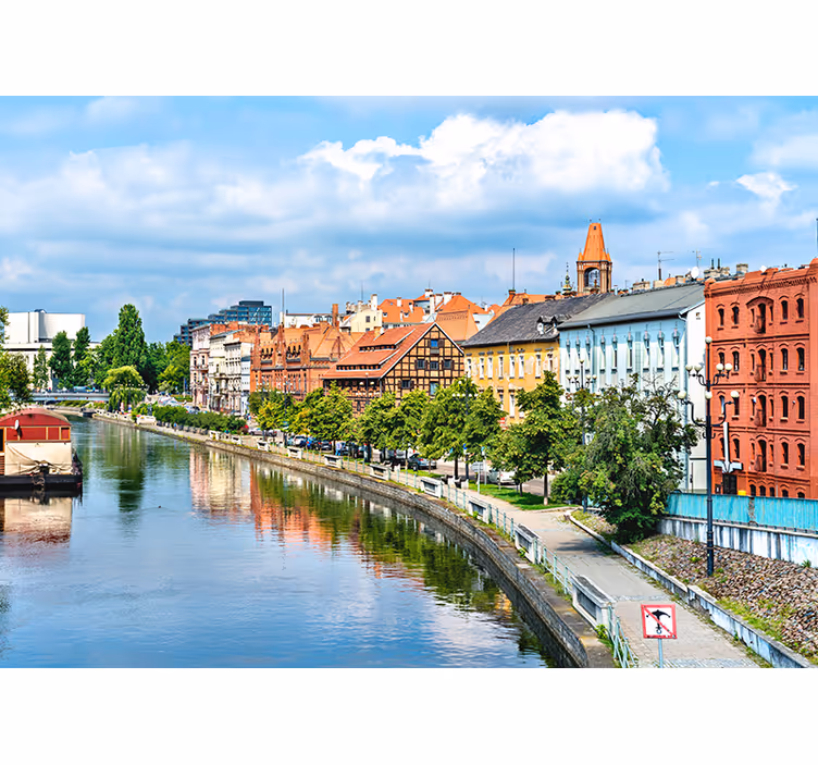 Fototapete Städte erbe städtische landschaft reflexion - TenStickers