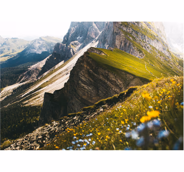 Fototapete landschaft gebirgslandschaft - TenStickers