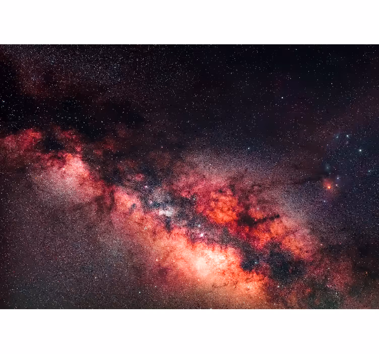 Fototapete weltraum galaktische nebel szene - TenStickers