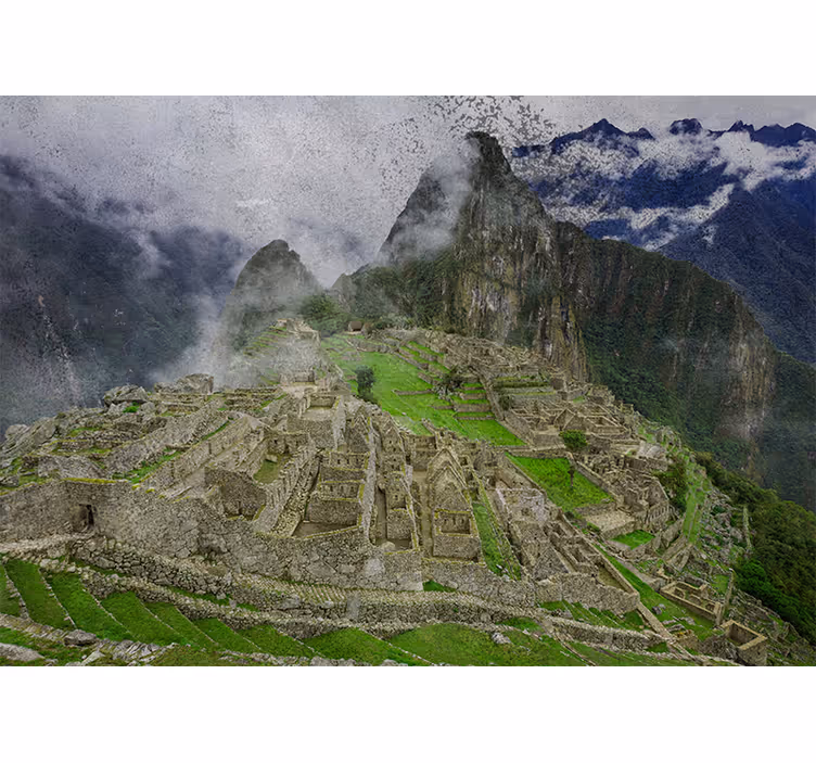 Fototapete städte machu picchu ruinen - TenStickers