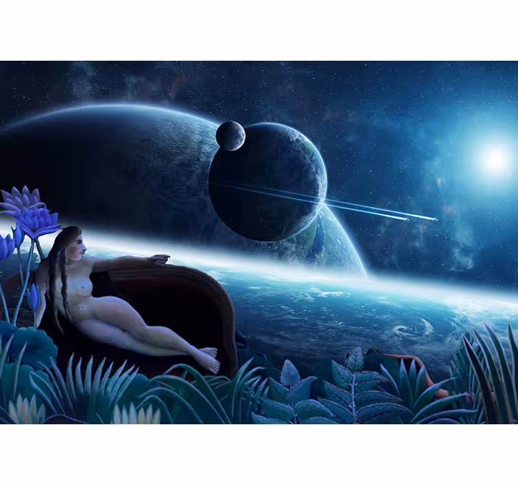 Fototapete fantasie himmlische traumlandschaft - TenStickers