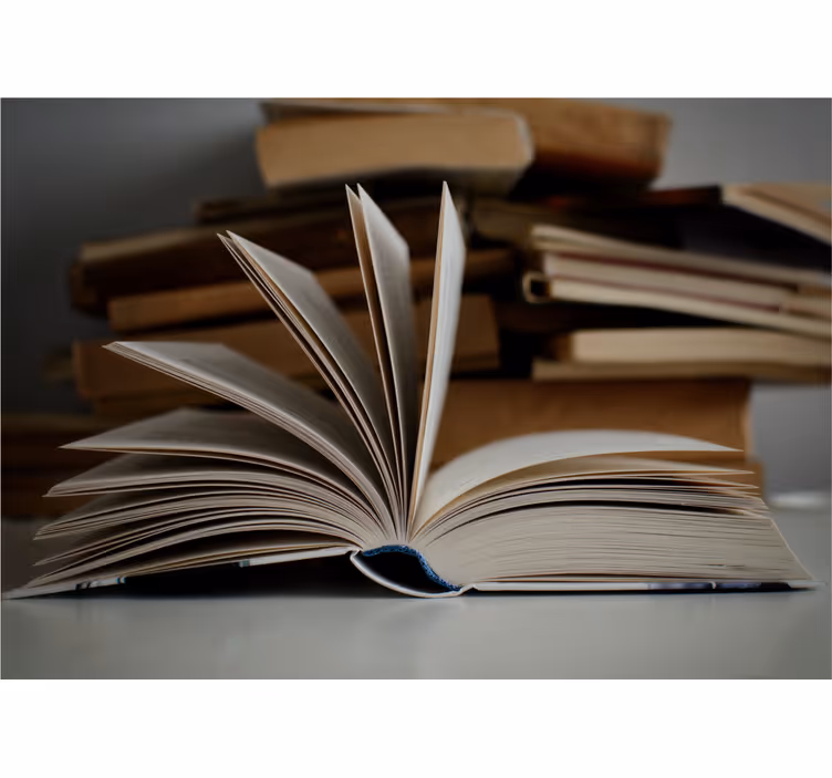 Fototapete Vintage Offenes buch - TenStickers