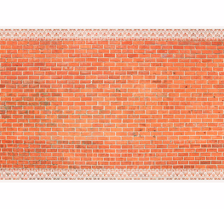 Fototapete Ziegel rustikaler hintergrund - TenStickers