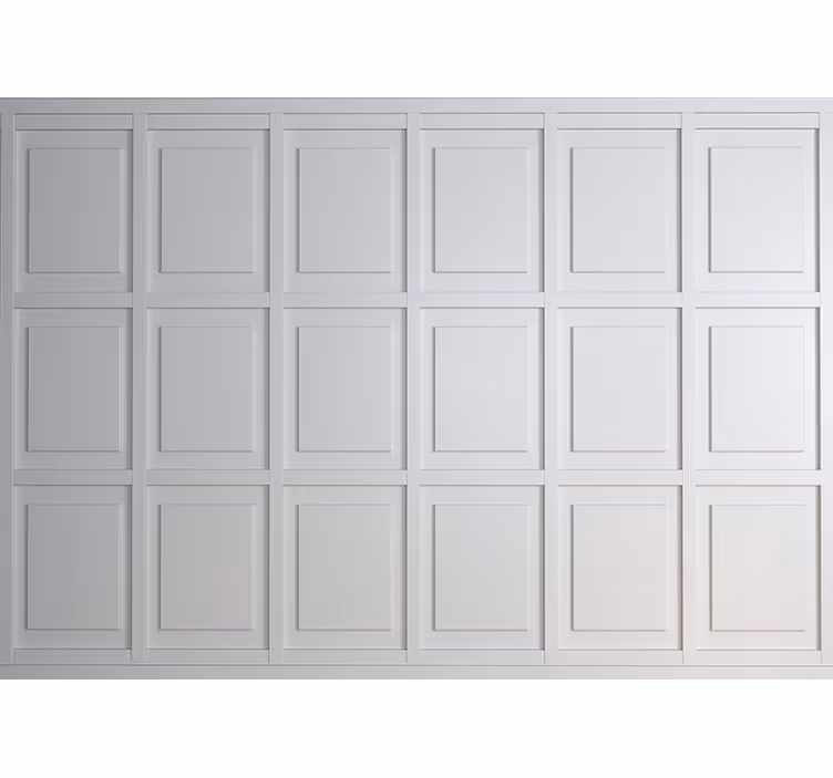 Fototapete ziegel im eleganten paneeldesign - TenStickers