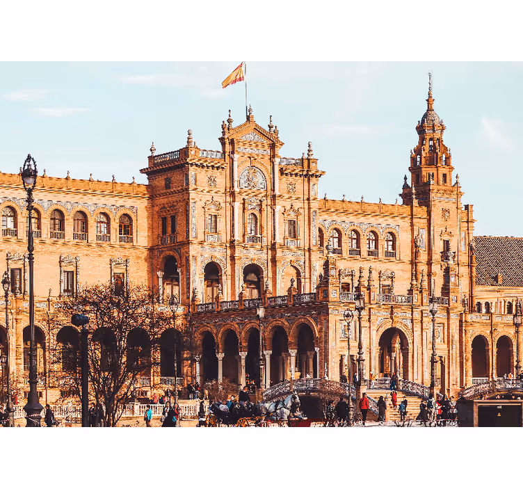 Fototapete madrid historische spanische architektur - TenStickers