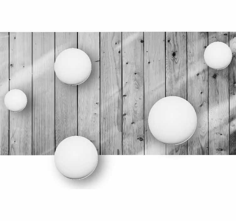 Fototapeten muster geometrische kugelanordnung - TenStickers