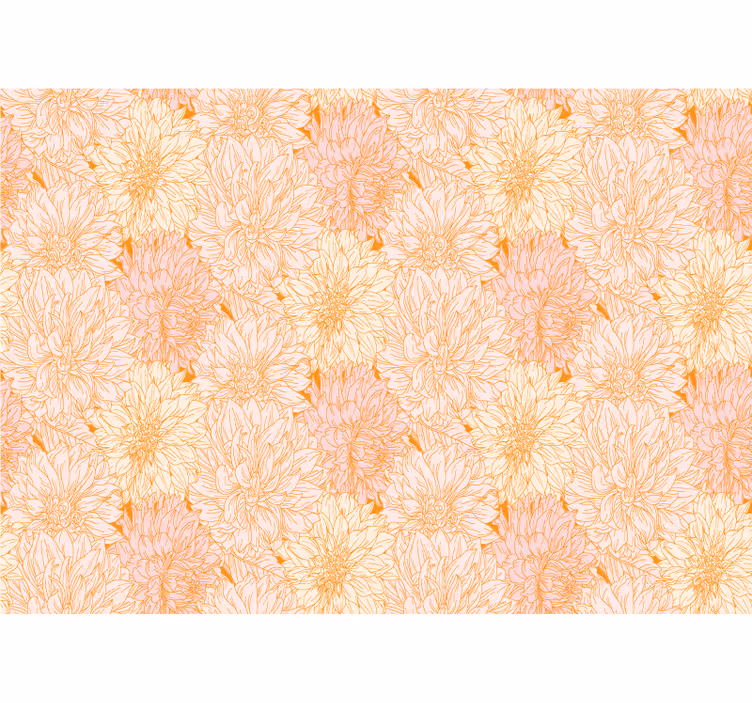 Fototapete blumen zartes blumenmuster - TenStickers
