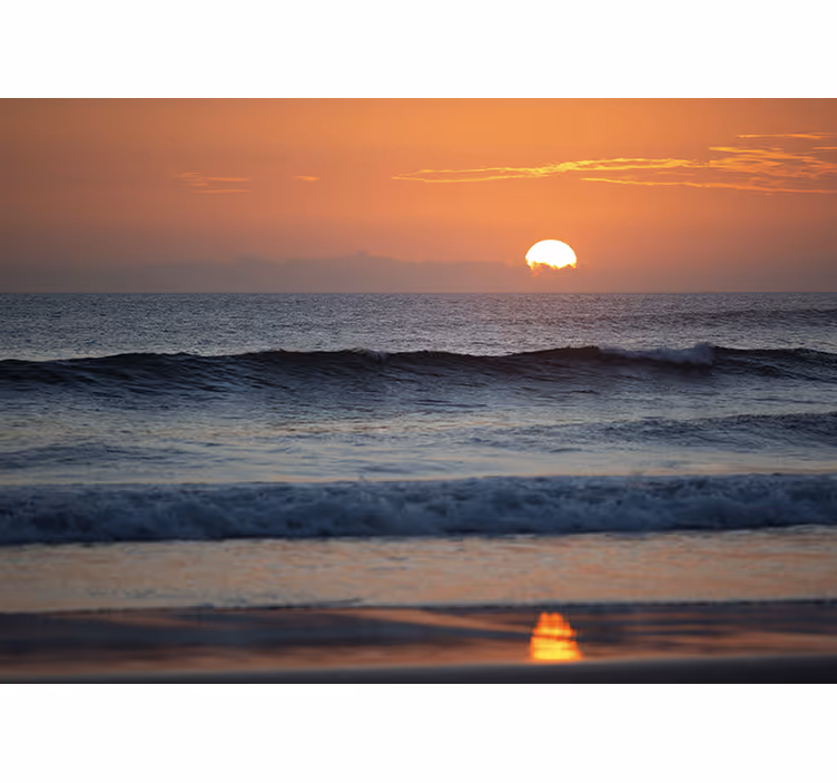 Fototapete Meer sonnenuntergang ozean horizont - TenStickers