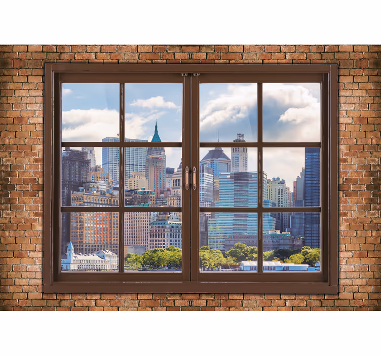 Fototapete new york skyline blicke manhattan - TenStickers