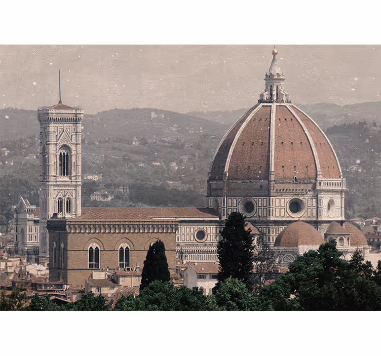 Fototapete städte florentiner domansicht - TenStickers