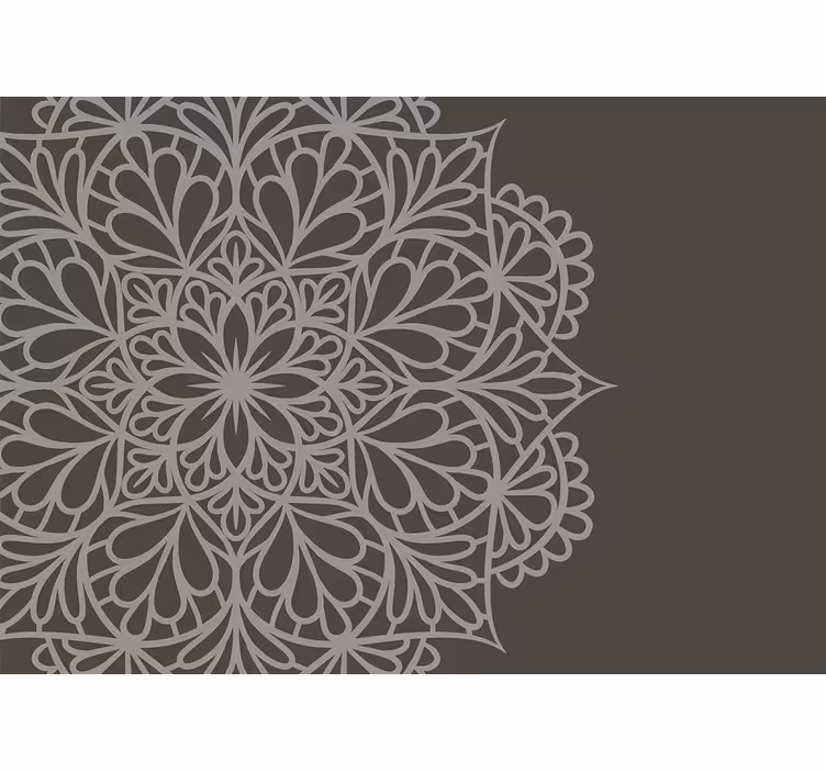 Fototapete mandala elegantes mandala-muster - TenStickers