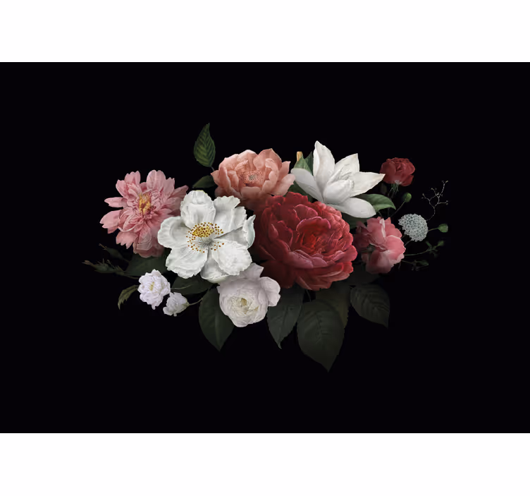 Fototapete blumen blühendes blumenarrangement - TenStickers